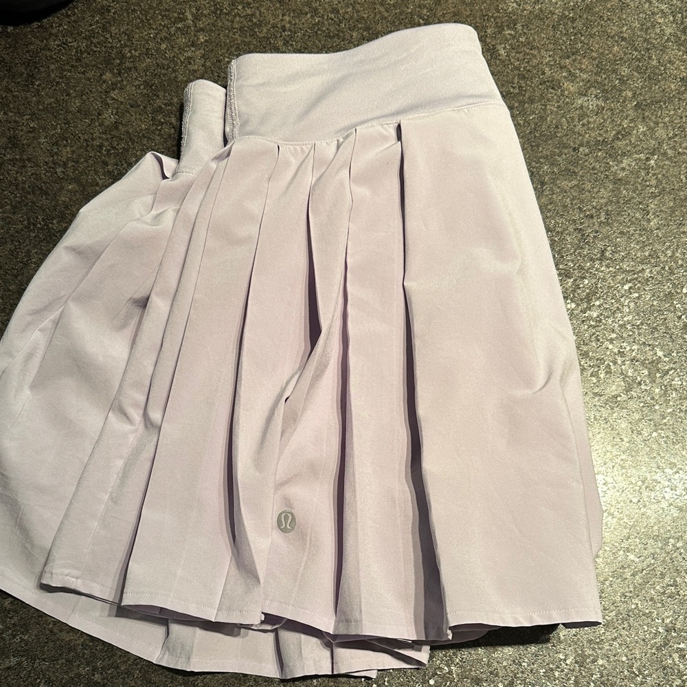 lululemon athletica Women's Light Purple Mini Skirt